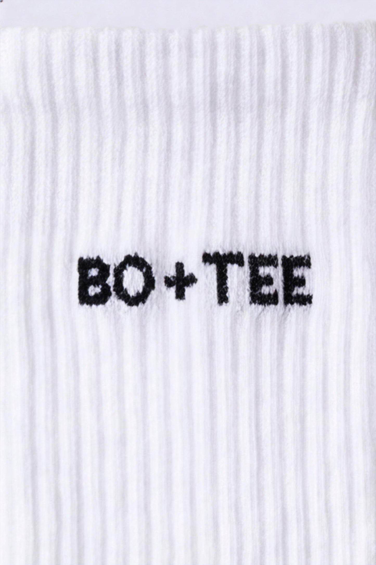 Ribbed Half-Crew 3-Pack Socks in White